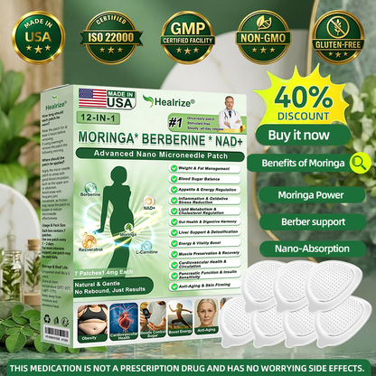 𝑶𝒇𝒇𝒊𝒄𝒊𝒂𝒍 𝑺𝒕𝒐𝒓𝒆  |  H𝐞a𝐥r𝐢z𝐞® 1𝟐-𝐈N-1 M𝐨r𝐢n𝐠a * B𝐞r𝐛e𝐫i𝐧e * N𝐀D+ 𝐀d𝐯a𝐧c𝐞d N𝐚n𝐨 𝐌i𝐜r𝐨n𝐞e𝐝l𝐞 𝐏a𝐭c𝐡 (𝐎𝐧𝐜𝐞 𝐃𝐚𝐢𝐥𝐲, 𝐯𝐢𝐬𝐢𝐛𝐥𝐞 𝐜𝐡𝐚𝐧𝐠𝐞𝐬 𝐢𝐧 𝟕 𝐝𝐚𝐲𝐬） F𝐨r 𝐎𝐛𝐞𝐬𝐢𝐭𝐲, 𝐋o𝐨s𝐞 𝐒k𝐢n, 𝐃𝐢𝐚𝐛𝐞𝐭𝐞𝐬, 𝐒𝐥𝐞𝐞𝐩 𝐀𝐩𝐧𝐞𝐚, 𝐀𝐧𝐝 𝐉𝐨𝐢𝐧𝐭 𝐈𝐬𝐬𝐮𝐞𝐬🚛🗓️