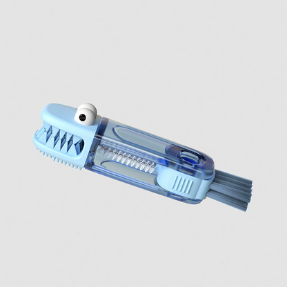 (🔥🐳Last Day Promotion-48%OFF)TIMNAMY® 4 in 1 Multifunctional Cleaning Brush---Ideal for cleaning cups, window tracks, keyboard crevices, sink seams, tile grout, car air vents, and tight corners.